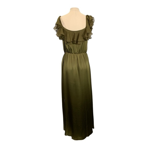 Lynn Lugo Silk Sleeveless Maxi Dress Size 4 - Picture 7 of 10